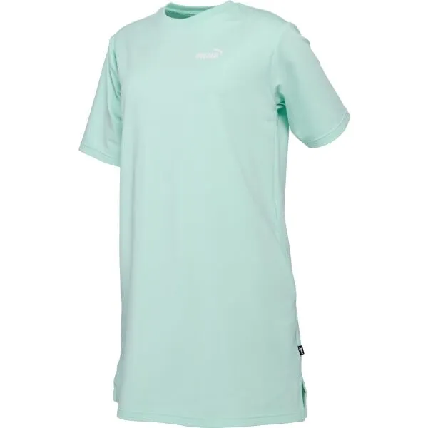 Puma ESS SMALL LOGO TEE DRESS TR Dámske šaty, svetlo zelená, veľkosť