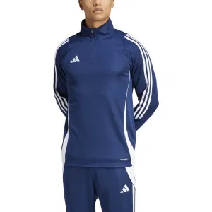 adidas TIRO24 TRAINING TOP Pánska mikina, tmavo modrá, veľkosť