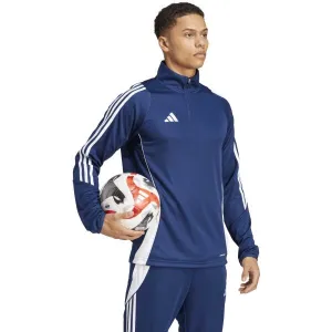 adidas TIRO24 TRAINING TOP Pánska mikina, tmavo modrá, veľkosť