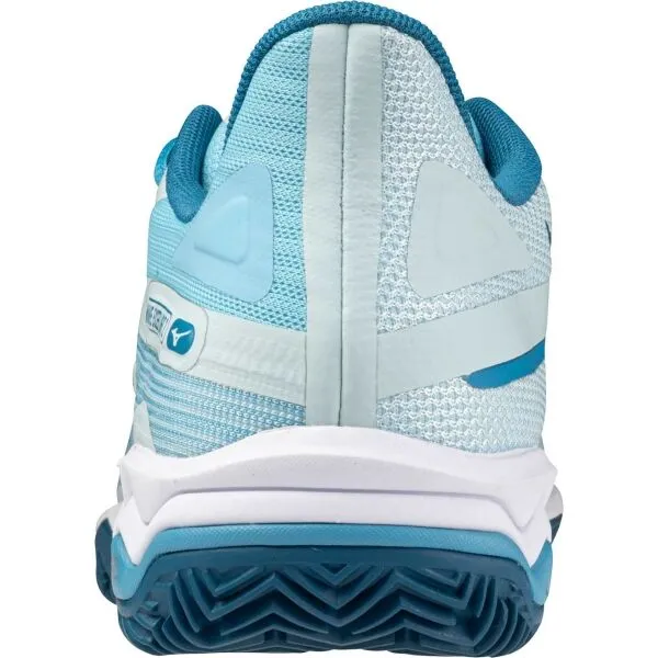 Mizuno WAVE EXCEED LIGHT 2 CC W Dámska tenisová obuv, svetlomodrá, veľkosť 37