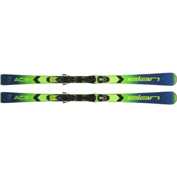 Elan ACE SL FUSION X + EMX 11.0 GW Zjazdové lyže, svetlo zelená, veľkosť