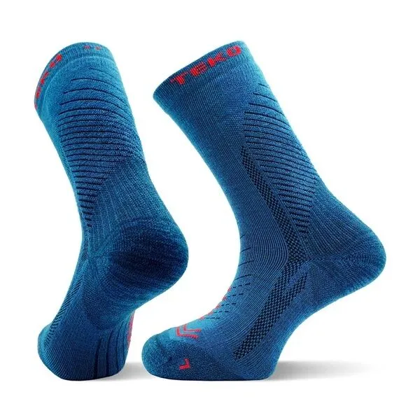 TEKO ECOHIKE DISCOVERY 2.0 Outdoorové ponožky, modrá, veľkosť