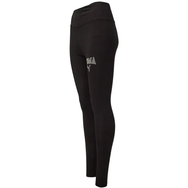 Puma SQUAD HIGH WAIST LEGGINGS Dámske legíny, čierna, veľkosť
