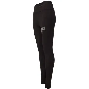 Puma SQUAD HIGH WAIST LEGGINGS Dámske legíny, čierna, veľkosť