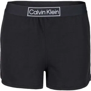 Calvin Klein LW SLEEP SHORT Dámske šortky na spanie, čierna, veľkosť