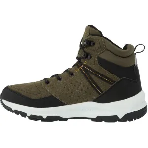 ALPINE PRO THOLER Pánska outdoorová obuv, khaki, veľkosť