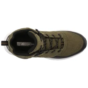 ALPINE PRO THOLER Pánska outdoorová obuv, khaki, veľkosť
