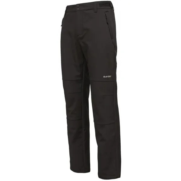 Hi-Tec MARGUS SOFTSHELL Pánske softshellové nohavice, čierna, veľkosť