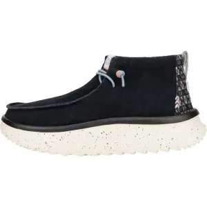 HEY DUDE WENDY PEAK HI SUEDE Dámska voľnočasová obuv, čierna, veľkosť