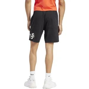 adidas GRAPHIC PRINT Pánske šortky, čierna, veľkosť