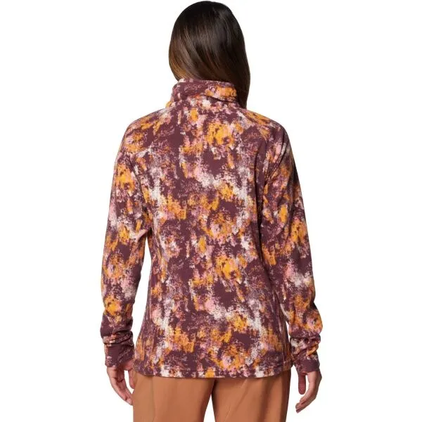 Mikina dámska Columbia Glacial IV Print 1/2 Zip - moonvista timberwild