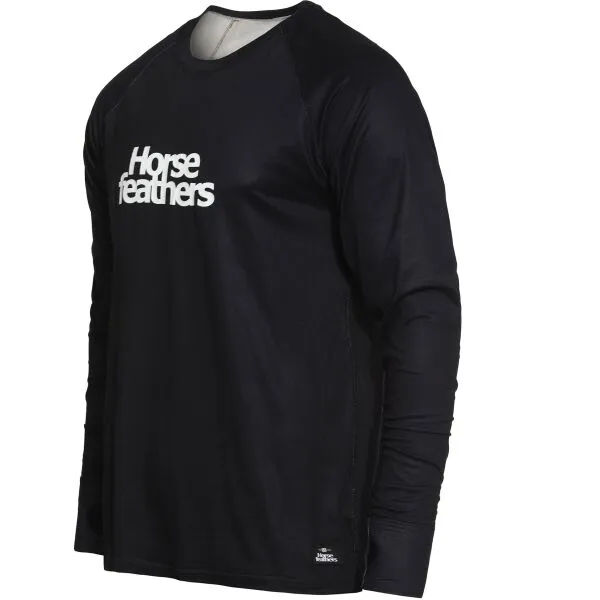 HORSEFEATHERS Termo tričko Riley - black BLACK velikost XL
