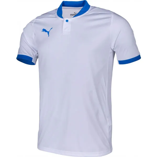 Puma TEAM FINAL JERSEY Pánsky dres, biela, veľkosť