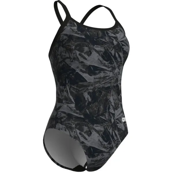 Arena performance team crackle lightdrop back black/team black s -