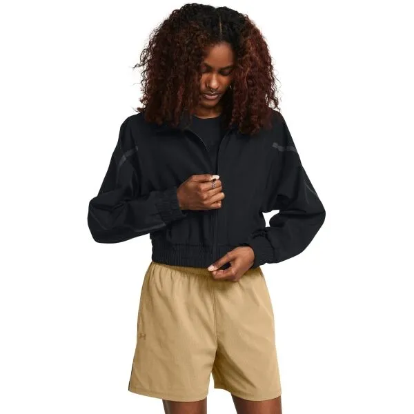 Under Armour UNSTOPPABLE CROP Dámska bunda, čierna, veľkosť M