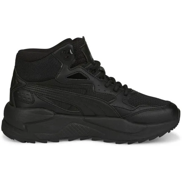 Puma X-RAY SPEED MID WTR JR Chlapčenská obuv, čierna, veľkosť 36