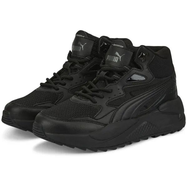 Puma X-RAY SPEED MID WTR JR Chlapčenská obuv, čierna, veľkosť 36