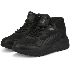 Puma X-RAY SPEED MID WTR JR Chlapčenská obuv, čierna, veľkosť 36