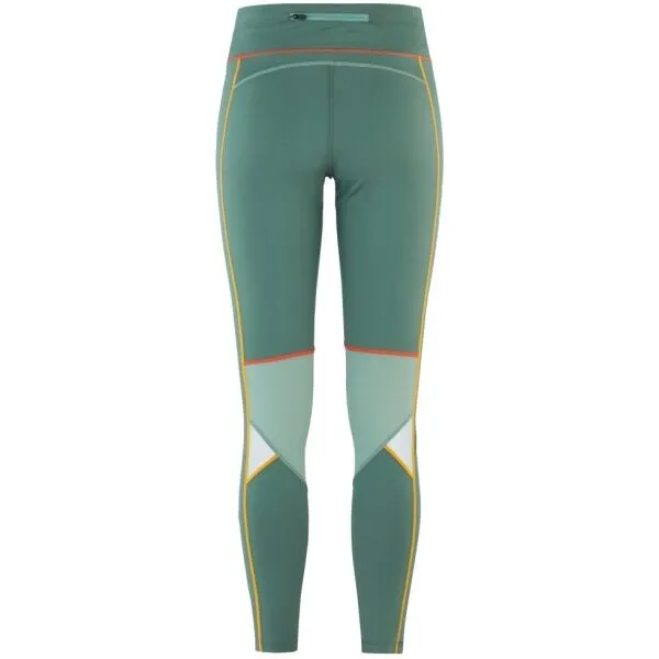 KARI TRAA LOUISE 2.0 TIGHTS Dámske športové legíny, zelená, veľkosť