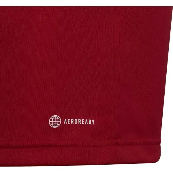 adidas ENT22 POLO Y Chlapčenské  tričko polo, červená, veľkosť