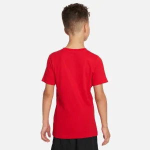 Nike DF TEE CULTURE OF BBALL Chlapčenské tričko, červená, veľkosť