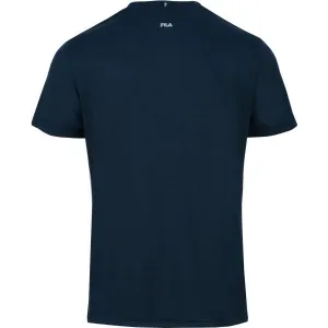 Fila T-SHIRT LOGO Pánske tričko, tmavo modrá, veľkosť