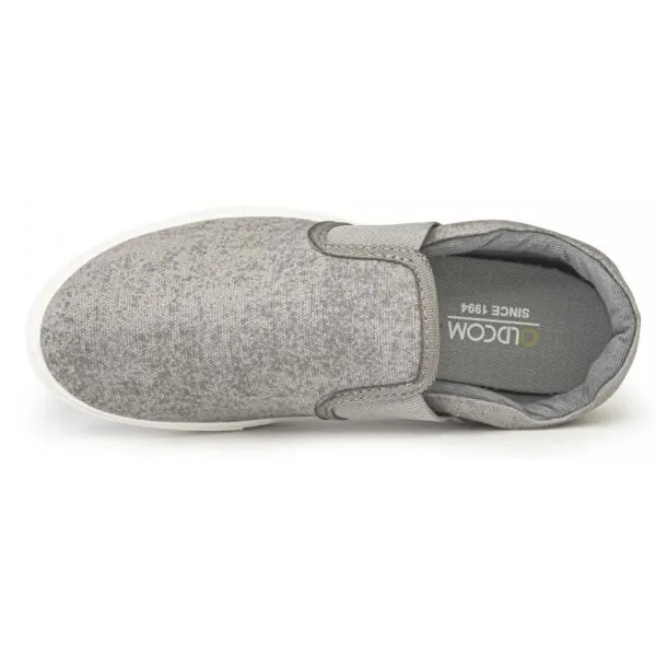 Oldcom SLIP-ON RAY Unisex slip-on obuv, sivá, veľkosť