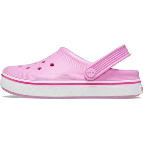 Crocs OFF COURT CLOG K Dievčenská detská nazúvacia obuv, ružová, veľkosť 30/31