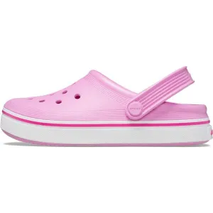 Crocs OFF COURT CLOG K Dievčenská detská nazúvacia obuv, ružová, veľkosť 30/31