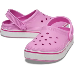 Crocs OFF COURT CLOG K Dievčenská detská nazúvacia obuv, ružová, veľkosť 30/31