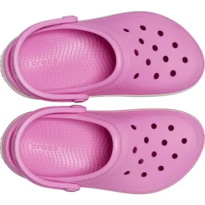 Crocs OFF COURT CLOG K Dievčenská detská nazúvacia obuv, ružová, veľkosť 30/31