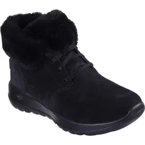 Skechers ON-THE-GO JOY - COZY HAVEN Dámska zimná obuv, čierna, veľkosť