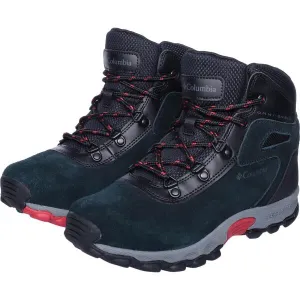 Columbia YOUTH NEWTON RIDGE AMPED Detská outdoorová obuv, čierna, veľkosť 33
