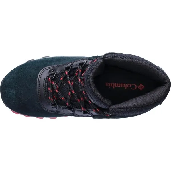Columbia YOUTH NEWTON RIDGE AMPED Detská outdoorová obuv, čierna, veľkosť 33
