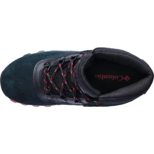 Columbia YOUTH NEWTON RIDGE AMPED Detská outdoorová obuv, čierna, veľkosť 33