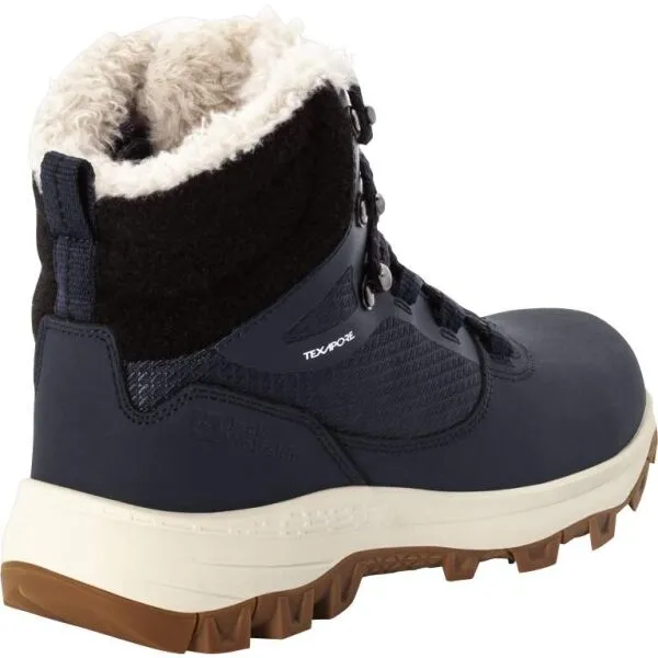 Jack Wolfskin EVERQUEST TEXAPORE HIGH W Dámska zimná obuv, tmavo modrá, veľkosť