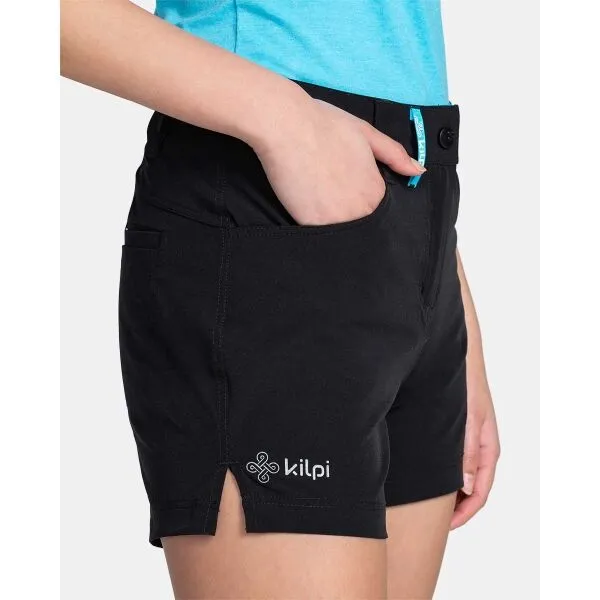 KILPI BREE Dámske outdoorové kraťasy, čierna, veľkosť