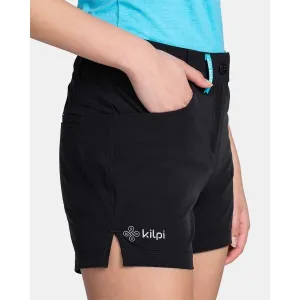 KILPI BREE Dámske outdoorové kraťasy, čierna, veľkosť