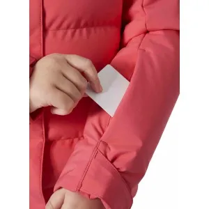 Helly Hansen JR DIAMOND JACKET Dievčenská lyžiarska bunda, ružová, veľkosť 12Y