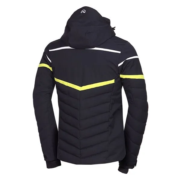 Pánska lyžiarska bunda NORTHFINDER VITTORIO-553limegreenblack