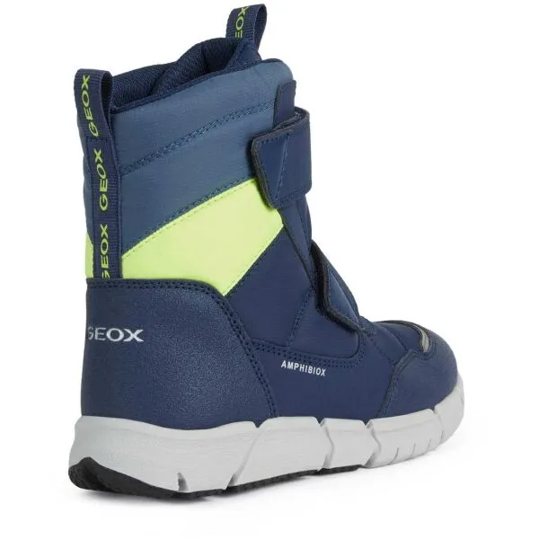 Geox J FLEXYPER B. Chlapčenská členková obuv, modrá, veľkosť