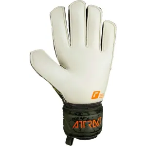 Reusch ATTRAKT SOLID Pánske brankárske rukavice, khaki, veľkosť
