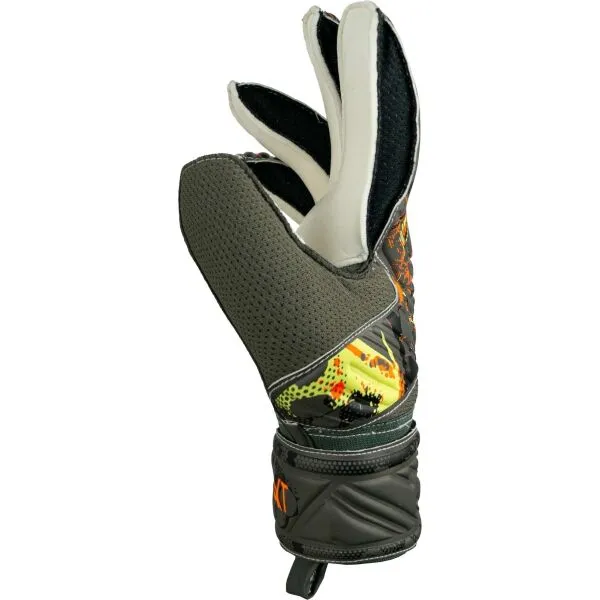 Reusch ATTRAKT SOLID Pánske brankárske rukavice, khaki, veľkosť