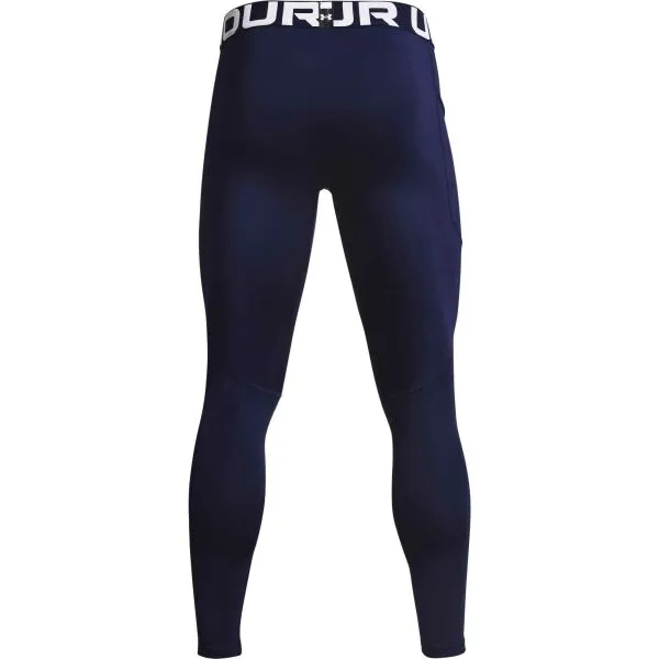 Under Armour CG ARMOUR LEGGINGS Pánske legíny, tmavo modrá, veľkosť S