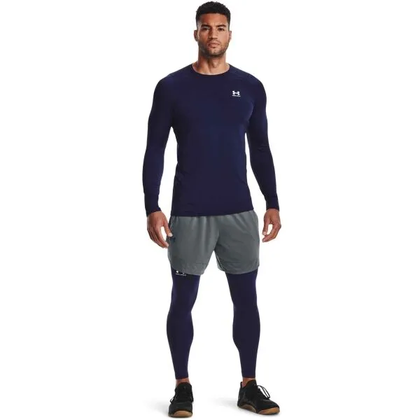 Under Armour CG ARMOUR LEGGINGS Pánske legíny, tmavo modrá, veľkosť S