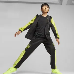 Puma FIT FULL-ZIP DK Chlapčenská bunda, čierna, veľkosť