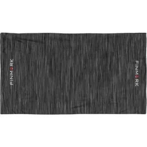 Finmark MULTIFUNCTIONAL SCARF WITH FLEECE Multifunkčná šatka, tmavo sivá, veľkosť UNI