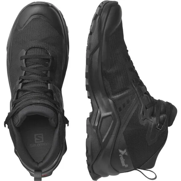 Salomon X RAISE 2 MID GTX Pánska turistická obuv, čierna, veľkosť 42