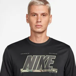 Nike DRI-FIT Pánske tričko, čierna, veľkosť