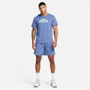Nike DF UV S72 MILER SS Pánske tričko, svetlomodrá, veľkosť